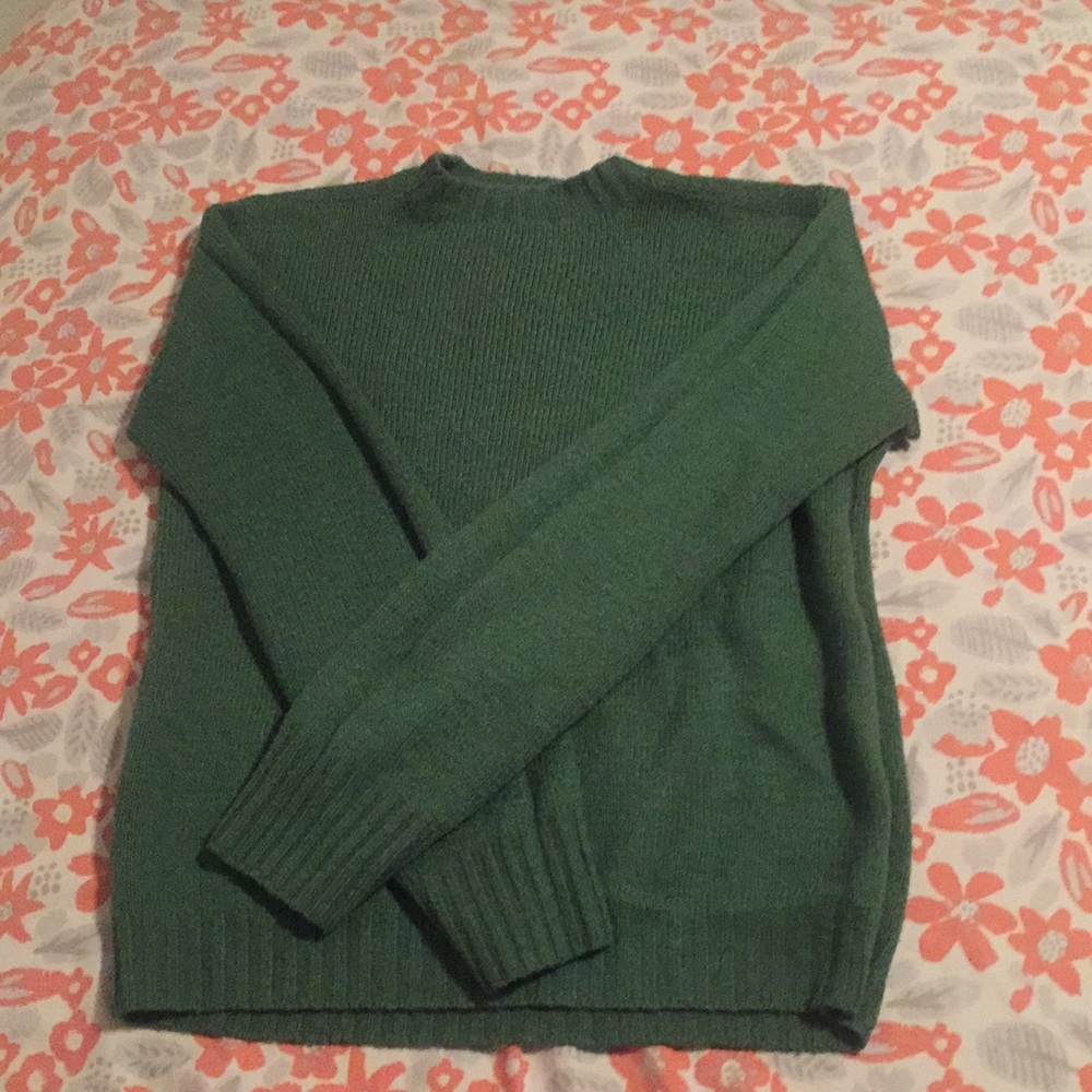 Green sweater